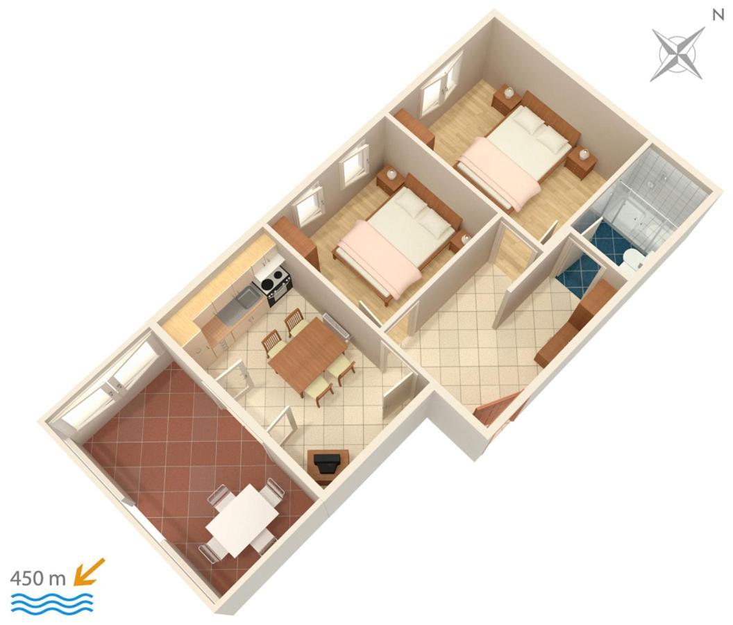 Family Friendly Apartments With A Swimming Pool Povljana, Pag - 244 Exterior foto